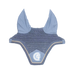 Kentucky Horsewear - Wellington 3D Logo Rope Noise-Cancelling Horse Ear Bonnet Light Blue | - Ohlala