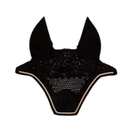 Kentucky Horsewear - Geräuschdämpfende Pferdehaube Wellington Basic Velvet schwarz | - Ohlala