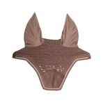 Kentucky Horsewear - Geräuschdämpfende Pferdehaube Wellington Velvet beige | - Ohlala