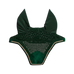 Kentucky Horsewear - Bonnet pour chevaux anti-bruits Wellington Velvet vert foncé | - Ohlala