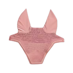 Kentucky Horsewear - Geräuschdämpfende Pferdehaube Wellington Velvet Altrosa | - Ohlala
