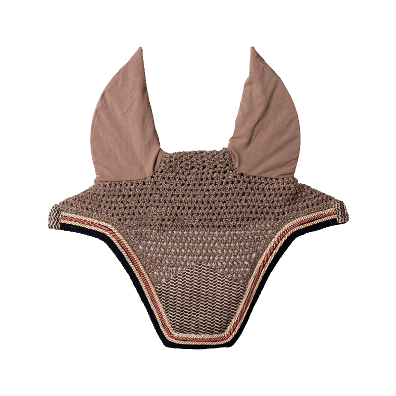 Kentucky Horsewear - Bonnet pour chevaux pied de poule bordeaux/ navy | - Ohlala