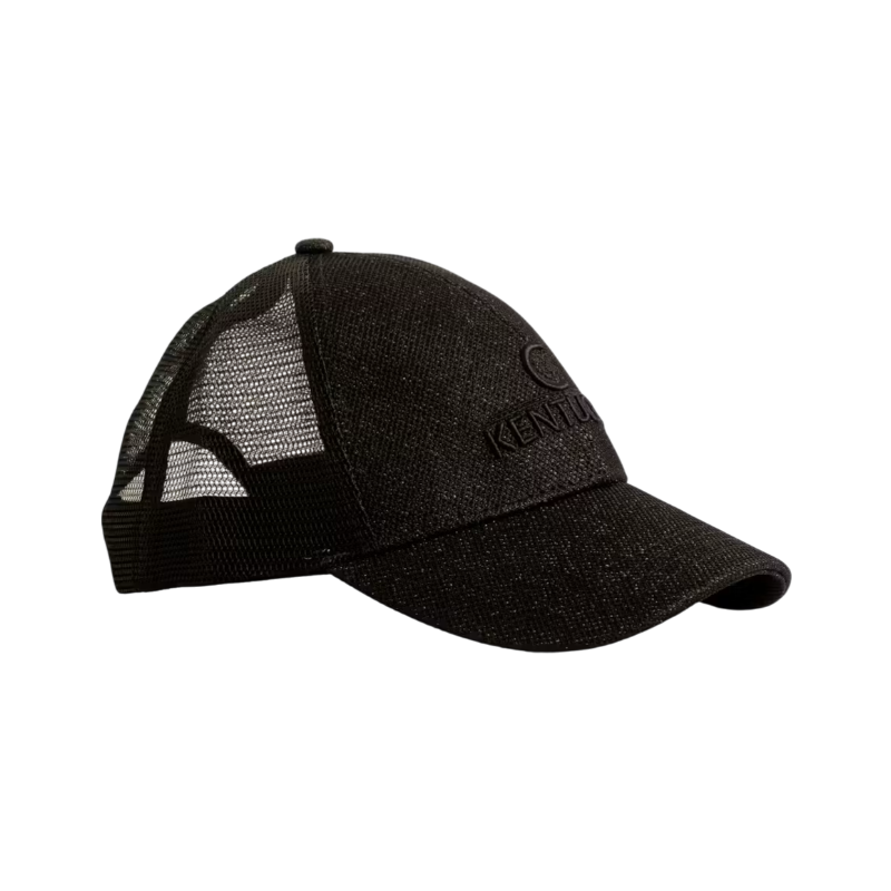 Kentucky Horsewear - Casquette Trucker Glitter noir