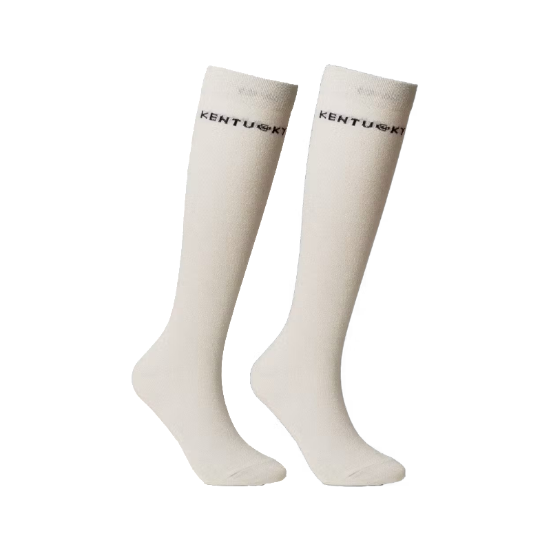 Kentucky Horsewear - Chaussettes d'équitation Glitter blanc x3