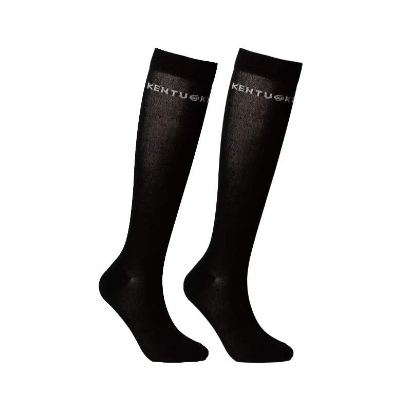 Kentucky Horsewear - Chaussettes d'équitation Glitter noir x3