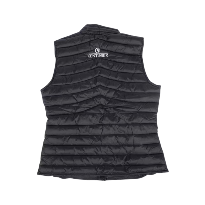 Kentucky Horsewear - Women's black sleeveless down jacket 