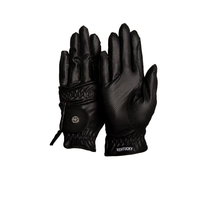 Kentucky Horsewear - Gants d'équitation Grip noir
