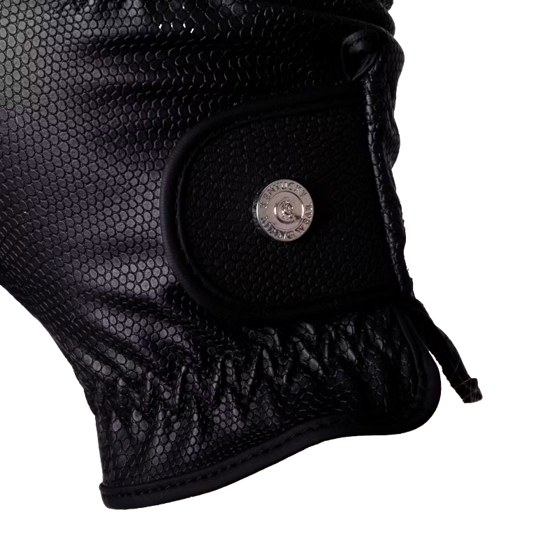 Kentucky Horsewear - Zimowe rękawiczki jeździeckie Grip granatowe | - Ohlala