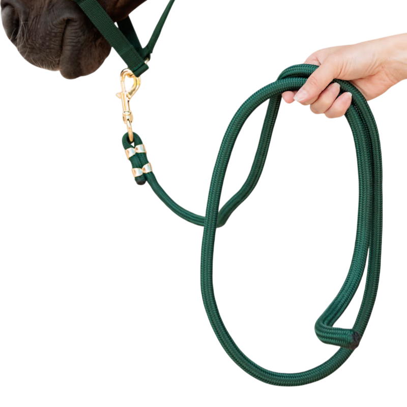 Kentucky Horsewear - Longe Rope Basic pine green 2m