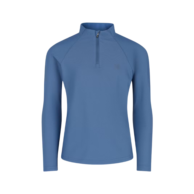 Kentucky Horsewear - T-shirt d'entraînement Barcelona Kids garçon manches longues marine