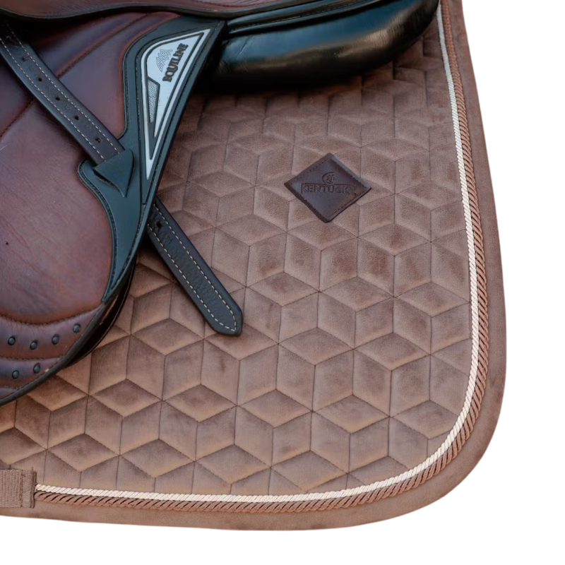 Kentucky Horsewear - saddle pad Velvet beige 