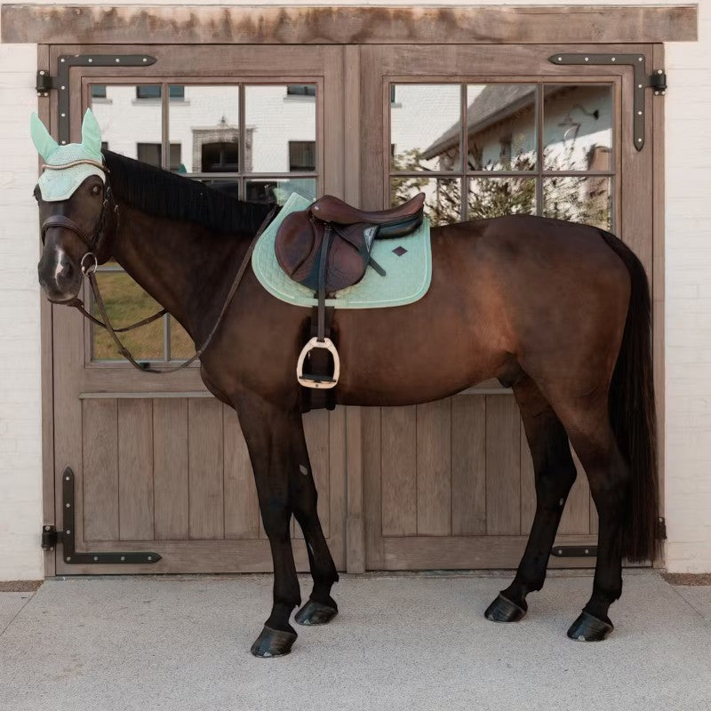 Kentucky Horsewear - Tapis de selle Velvet mint