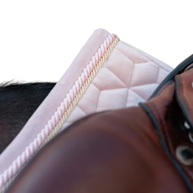 Kentucky Horsewear - saddle pad Velvet soft rose 