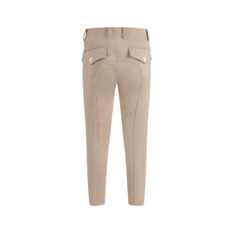 Kentucky Horsewear - Sammy Kids full Grip riding leggings for boys beige 
