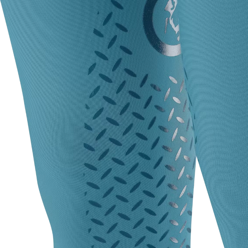 Kentucky Horsewear - Miami City girls' riding pants with emerald knee grip 