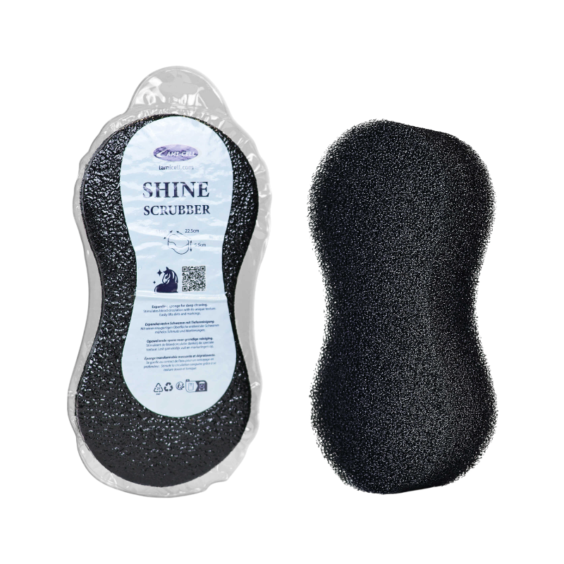 Lami-cell - Black Shine Scrubber Sponge 