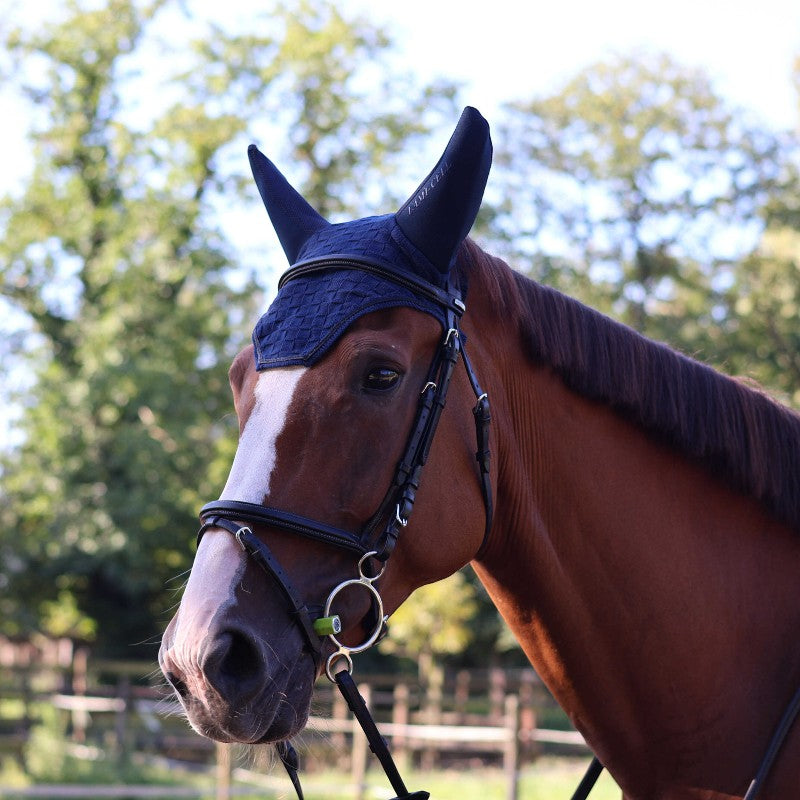 Lami-cell - Bonnet pour chevaux Silentair marine | - Ohlala
