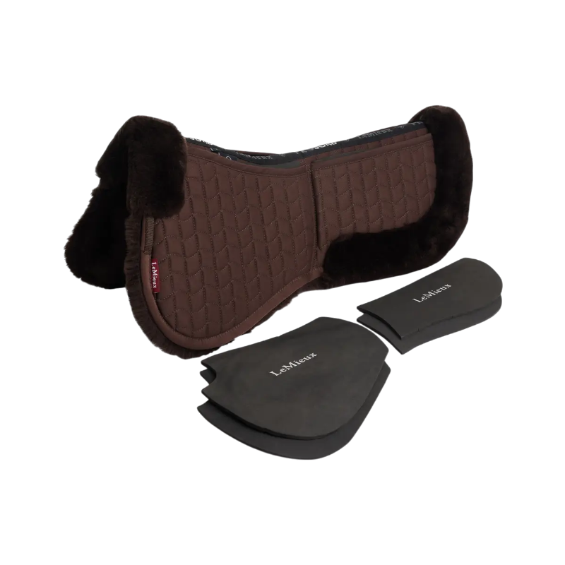 Lemieux - Amortisseur Prosorb 2 poches Merino + marron/ marron