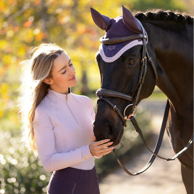 LeMieux - Women's Halle Lightweight Long Sleeve Baselayer Lilac | - Ohlala