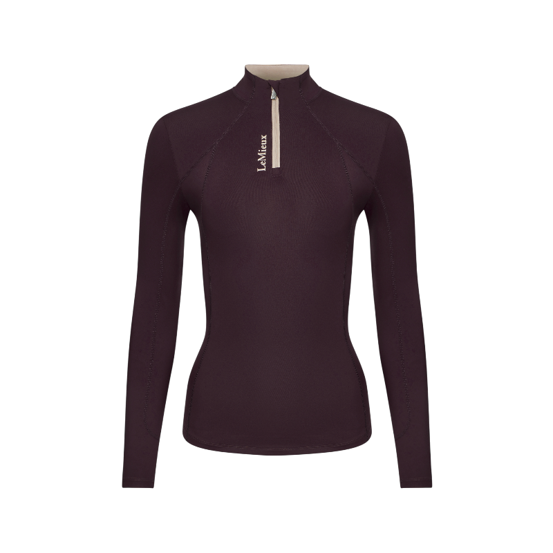 LeMieux - Baselayer manches longues femme Classique damson | - Ohlala