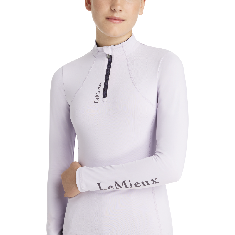 LeMieux - Women's Classique Long Sleeve Baselayer lilac | - Ohlala