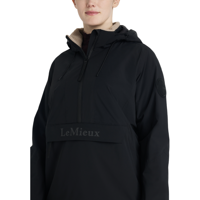LeMieux - Blouson impermeable con media cremallera mujer Phoebe negro | - Ohlala