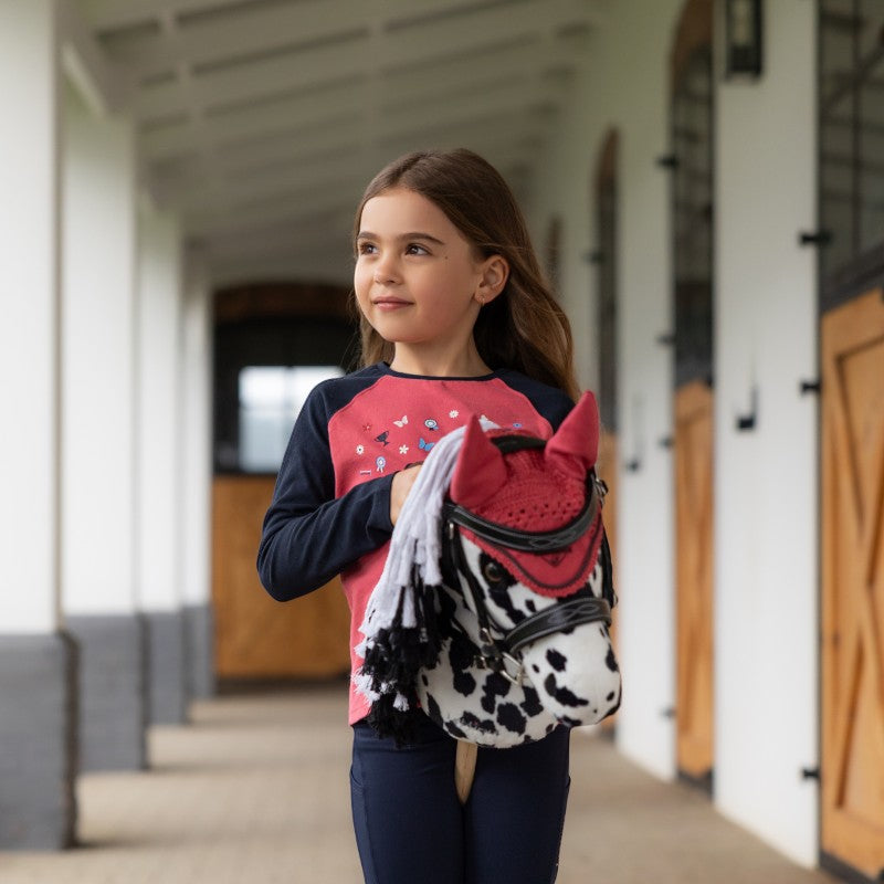 LeMieux - Bonnet anti-mouches pour Hobby Horse cranberry | - Ohlala