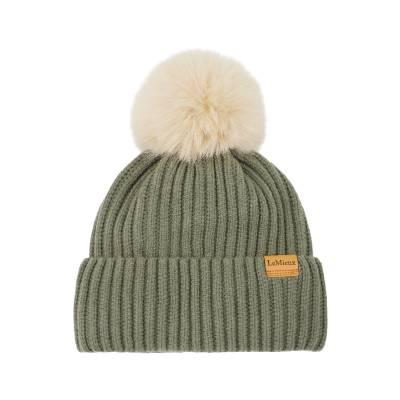 Lemieux - Bonnet femme côtelé Clara rosemary | - Ohlala