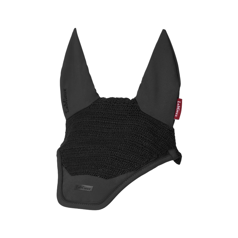 Lemieux - Bonnet pour chevaux anti-mouches Essence noir | - Ohlala