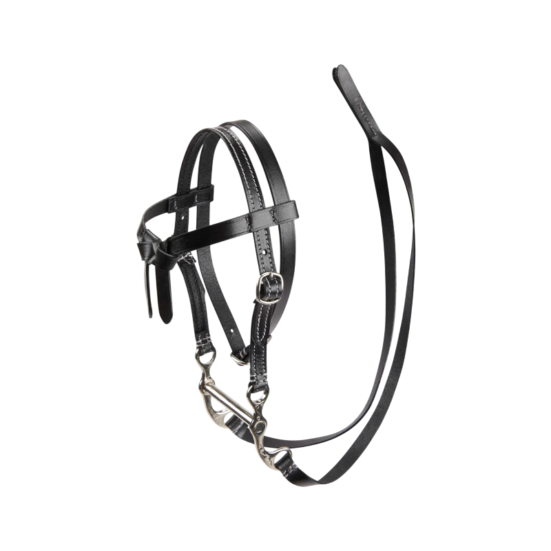 Lemieux - Bridon Western pour Toy Pony noir