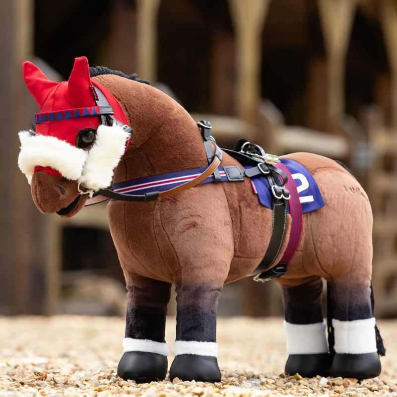 Lemieux - Bridon de course pour Toy Pony noir