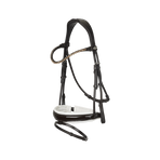 Lemieux - Kudos Patent Dressage Bridle Brown/White | - Ohlala