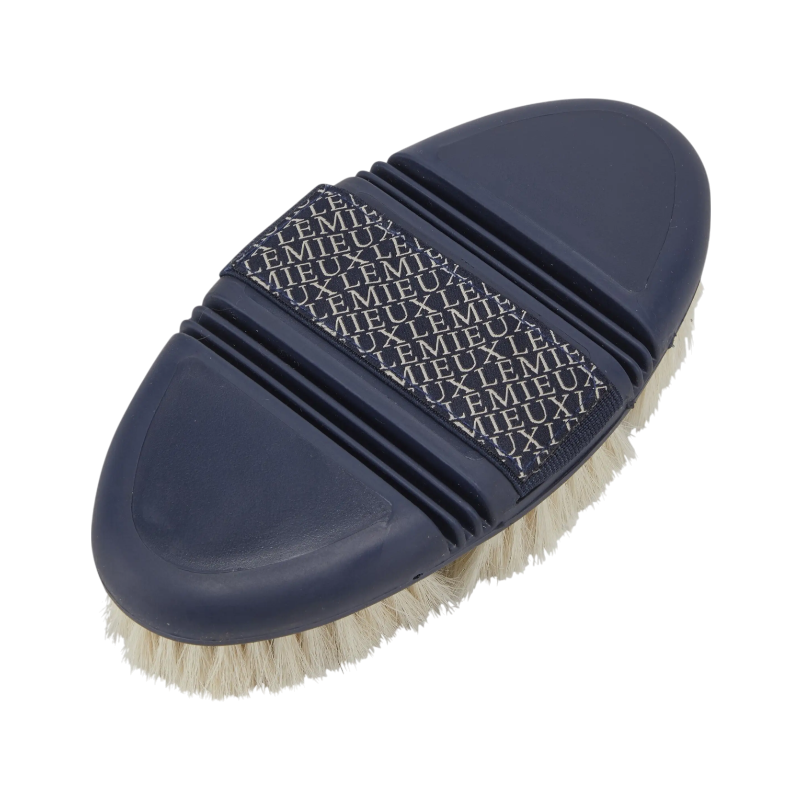 Lemieux - Brosse douce en poils de chèvre Flexi marine