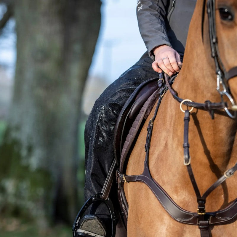 Lemieux - Chaps longues imperméables Drytex Stormwear noir