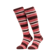 Lemieux - Chaussettes Fluffy Sabrina stripe cranberry | - Ohlala