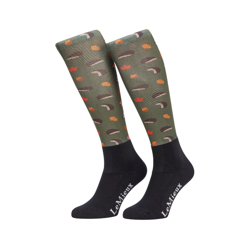 Lemieux - Footsie riding socks hedgehogs 