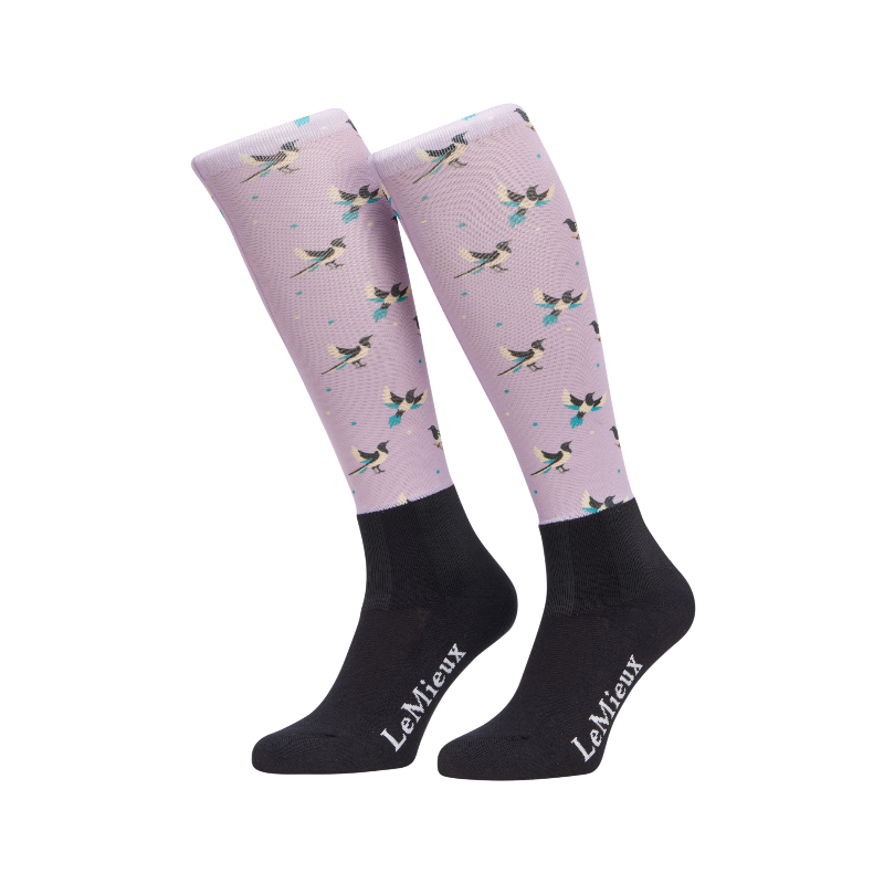 Lemieux - Footsie lucky magpie riding socks 