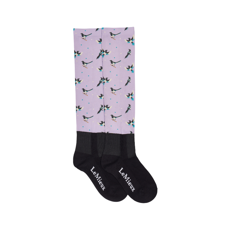 Lemieux - Footsie lucky magpie riding socks 