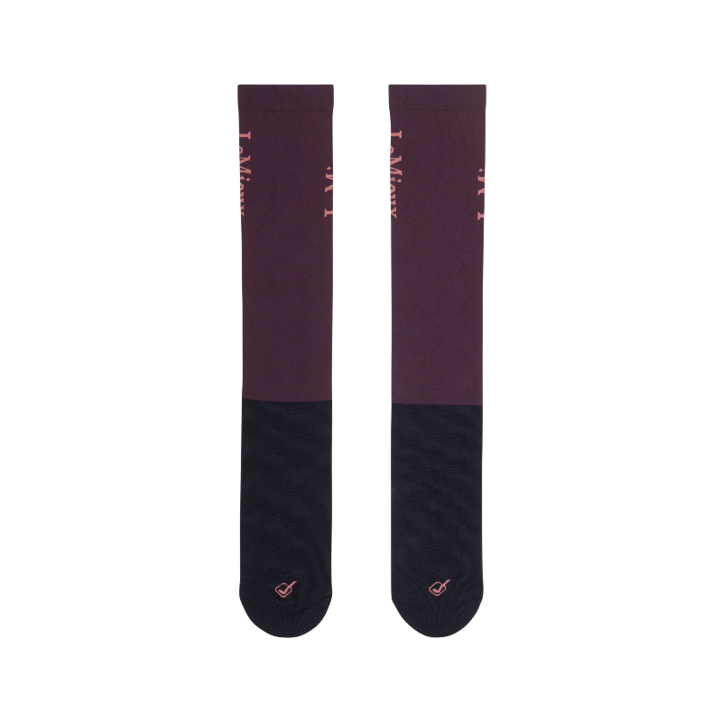 Lemieux - Damson riding socks (x2) 