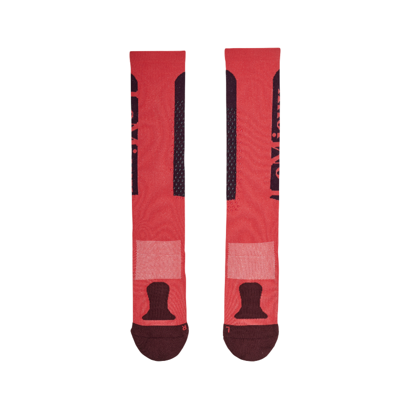 Lemieux - Cranberry silicone riding socks 