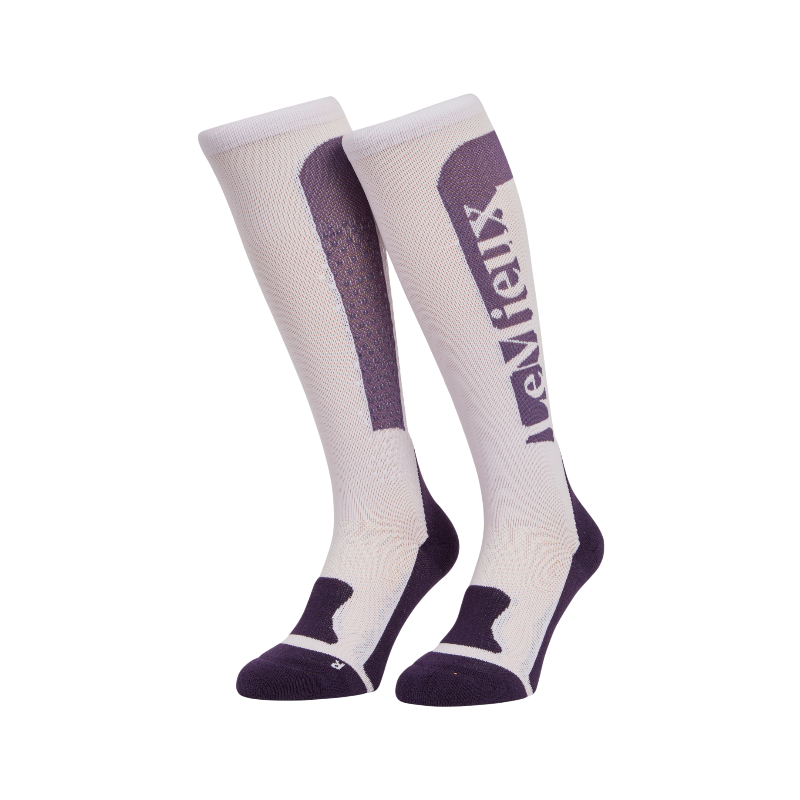 Lemieux - Lilac silicone riding socks 