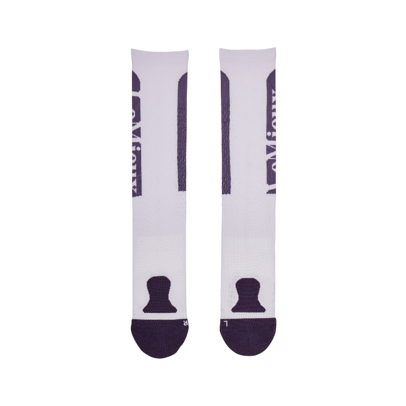 Lemieux - Lilac silicone riding socks 