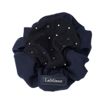 Lemieux - Crystal Hair Net Scrunchie navy/black | - Ohlala