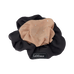 Lemieux - Crystal Hair Net Scrunchie black/blonde | - Ohlala