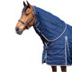 Lemieux - Couvre-cou pour chevaux d’écurie Kudos marine 200g | - Ohlala