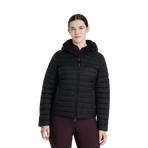 Lemieux - Doudoune à capuche femme Rose noir | - Ohlala