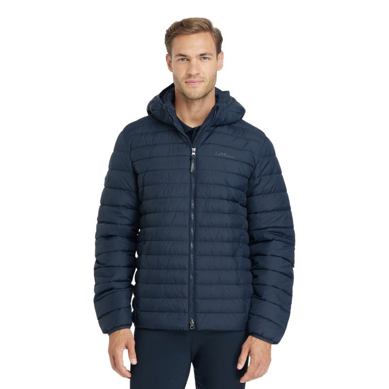 Lemieux - Men's navy hooded jacket 
