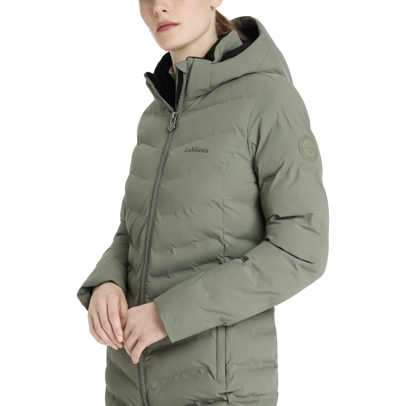 LeMieux - Piumino trapuntato impermeabile lungo donna Hayley rosemary | - Ohlala