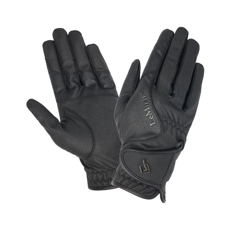 Lemieux - Gants d'équitation Close Contact noir | - Ohlala
