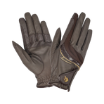 Lemieux - Competition riding gloves brown | - Ohlala